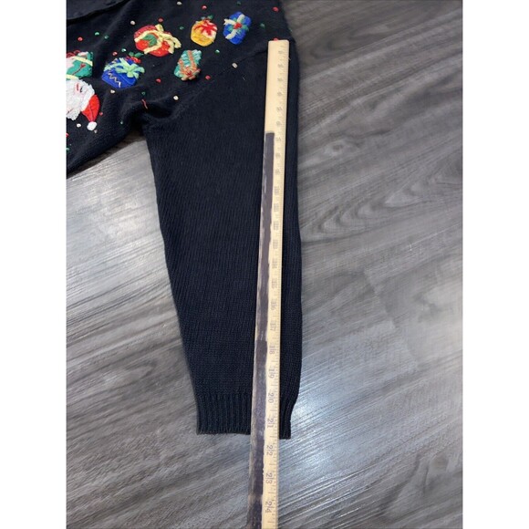 Heirloom Collectibles Vintage Christmas Santa Sweater Size 14/16 - Picture 14 of 16